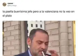 Siempre lo mismo con las paellas