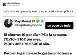 Va a ir mal la educaci&oacute;n con esta gente