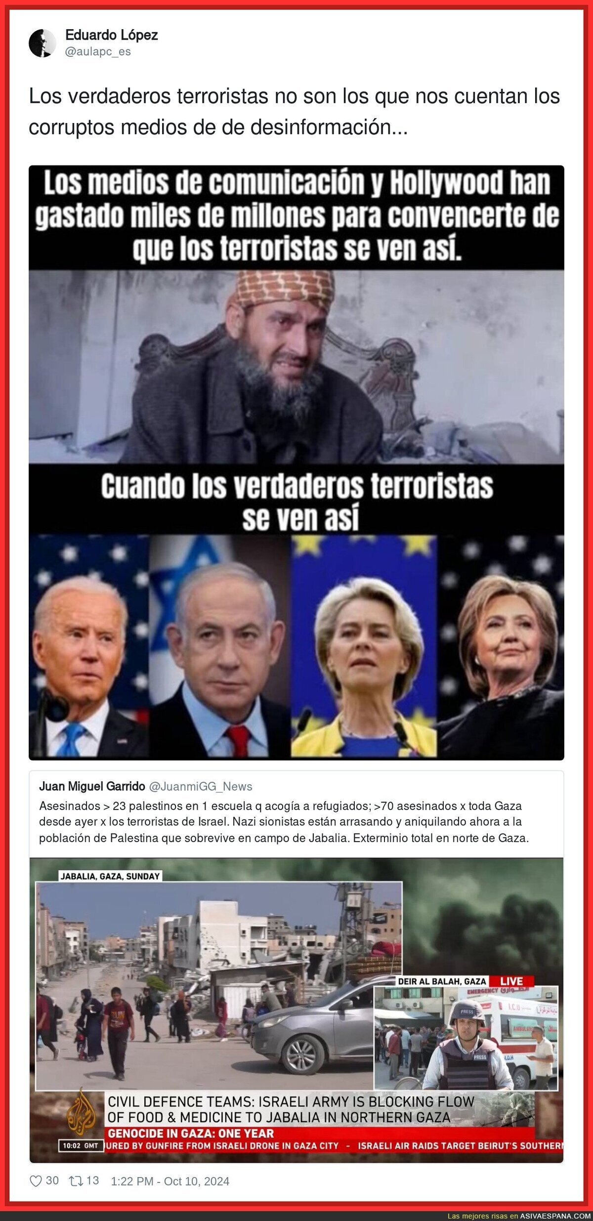 Los verdaderos terroristas