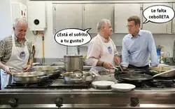 Feij&oacute;o en la cocina