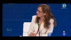 Bonica Social en el #59Segundos busc&aacute;ndose la puerta giratoria en el PxxE para cuando se hunda el partido de Ferri