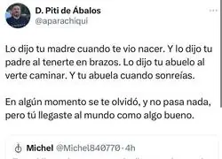 Un buen recordatorio