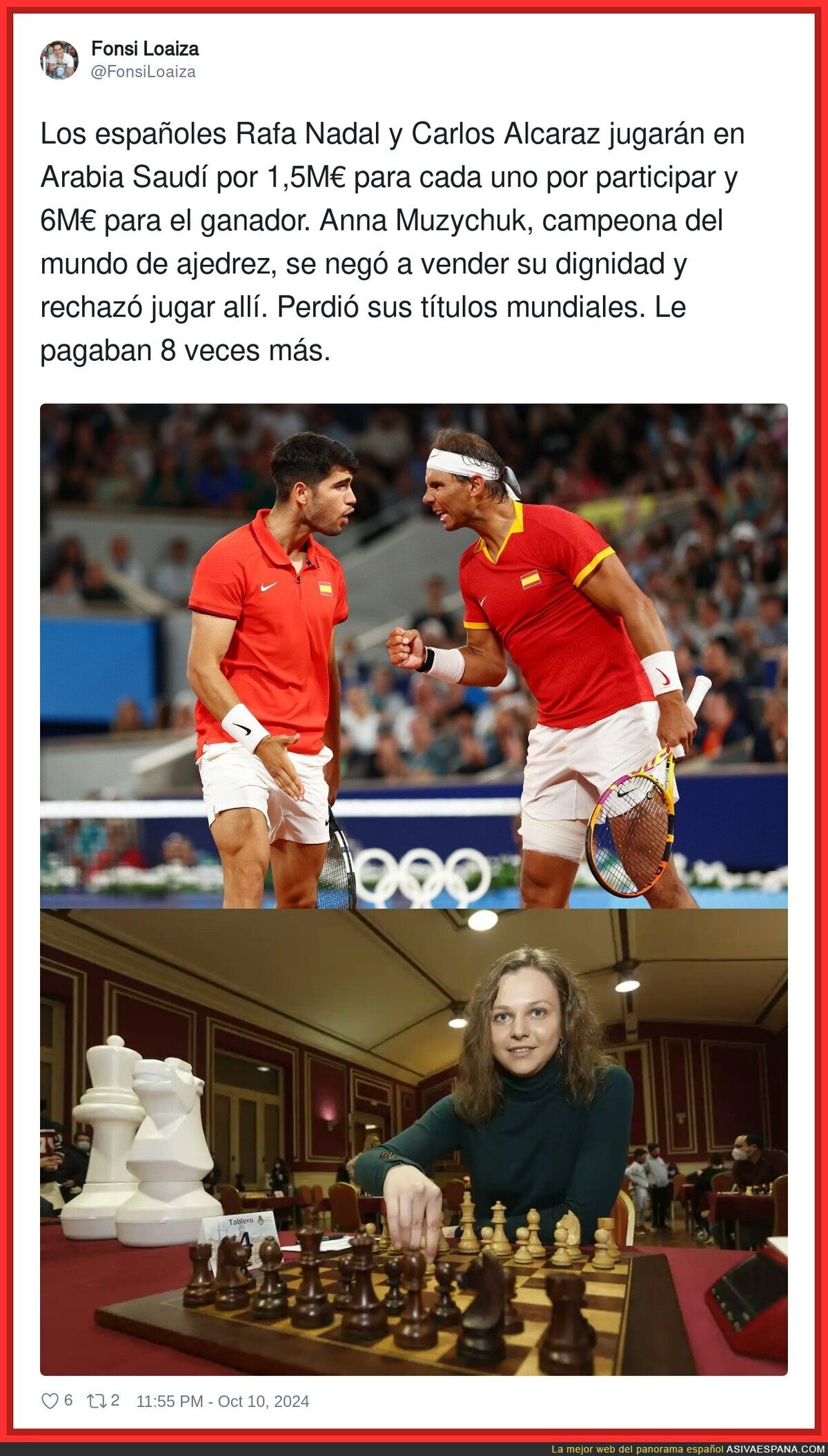 Diferentes tipos de deportistas y personas