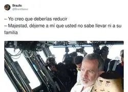 El Rey no est&aacute; para dar &oacute;rdenes