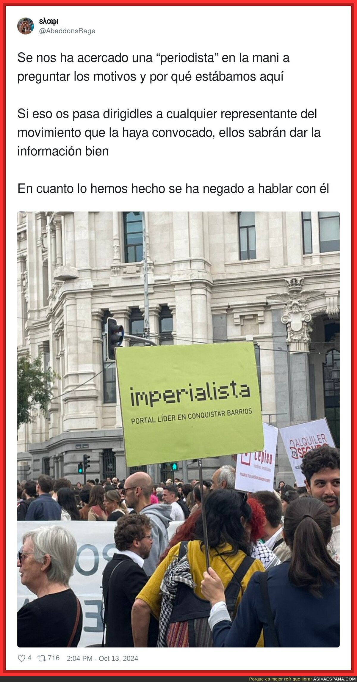 Los periodistas solo buscan gente que no sepa responder con claridad