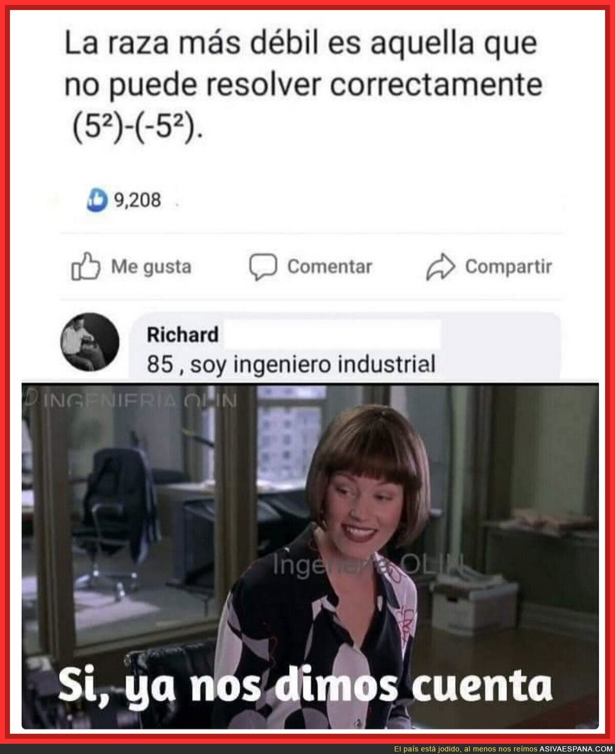 Localizado el ingeniero industrial