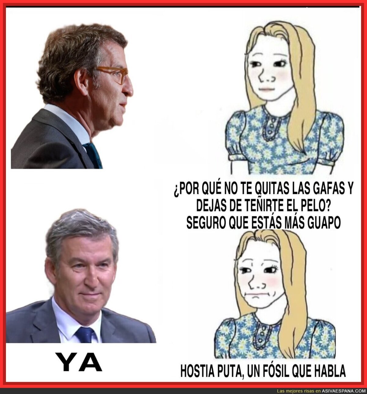 Feijóo te seduce con la mirada