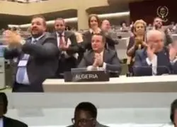 &Eacute;pico: Ocurri&oacute; durante la palabra de Israel en la Asamblea de la Uni&oacute;n Interparlamentaria en Ginebra, la delegaci&oacute;n de Argelia se levant&oacute; al grito de &iexcl;Palestina libre! seguida por las delegaciones Africanas y  la delegaci&oacute;n de Ir&aacute;n