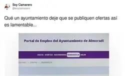 Los ayuntamientos no ayudan con ofertas as&iacute;