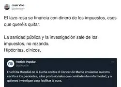 As&iacute; de hip&oacute;crita es el PP