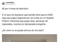 Lo de los hospitales es una verg&uuml;enza absoluta