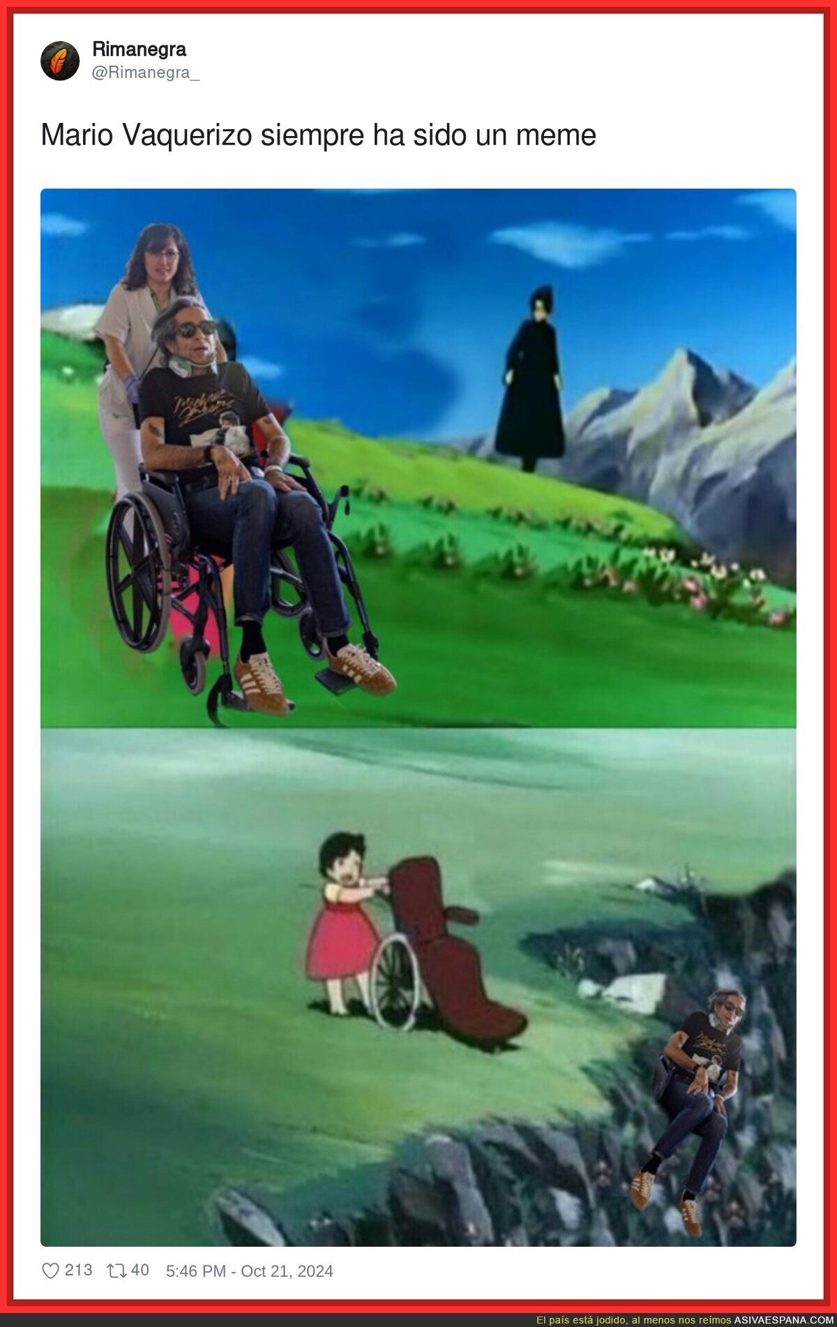 A pastar Mario Vaquerizo