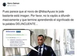 La imagen que no gusta al novio de Ayuso