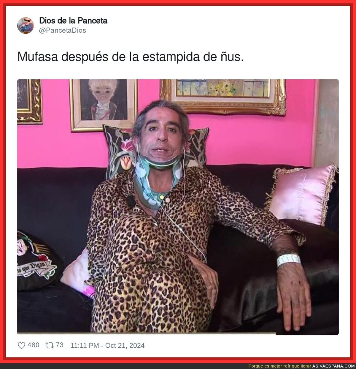 Un sufrimiento extremo