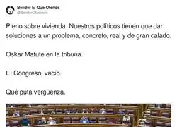 Esto le importa a nuestros pol&iacute;ticos los problemas con la vivienda