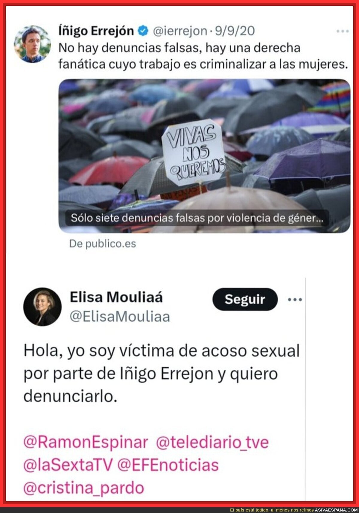 Pues ya estaría todo con Errejón