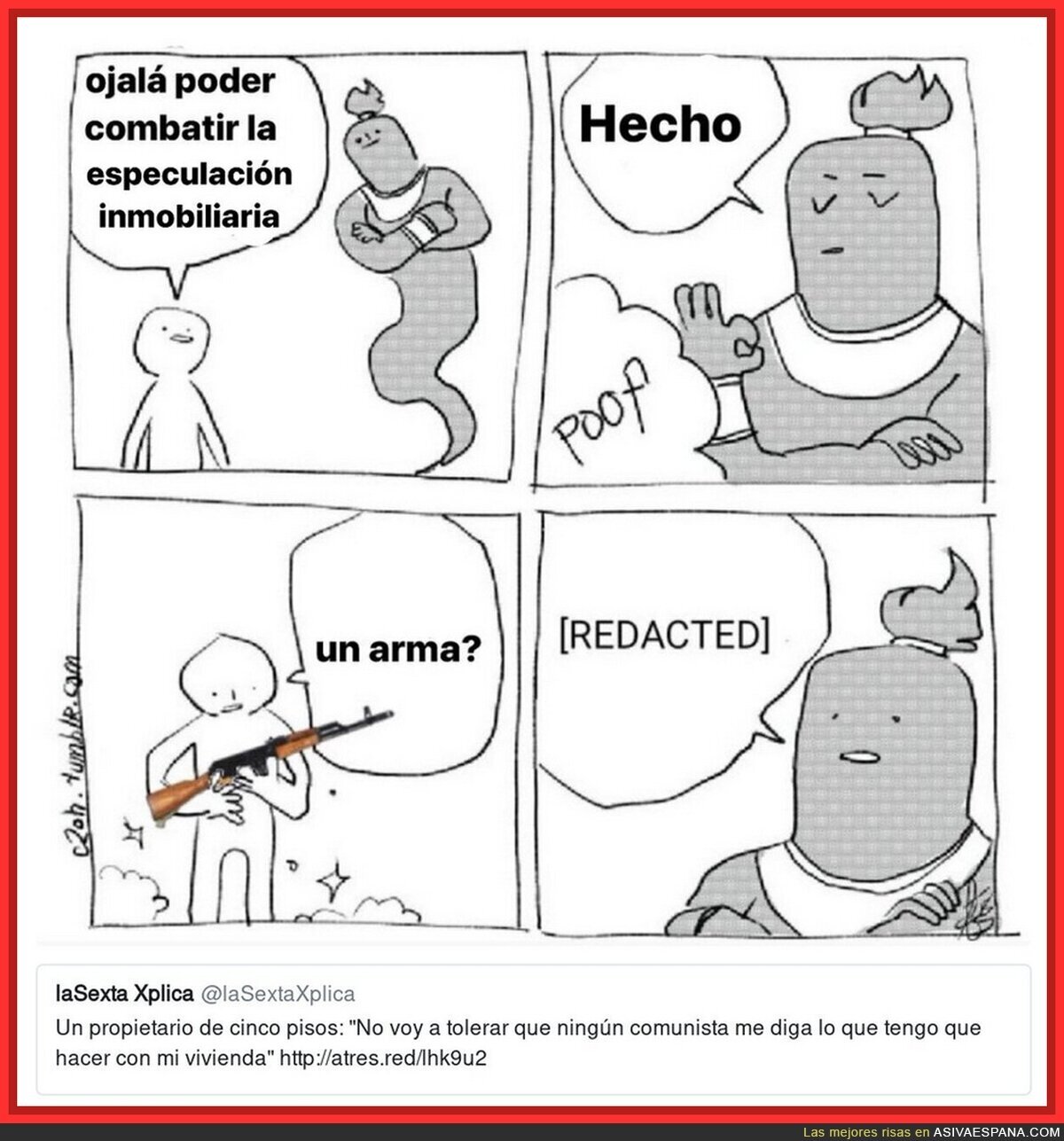 El arma contra la especulación