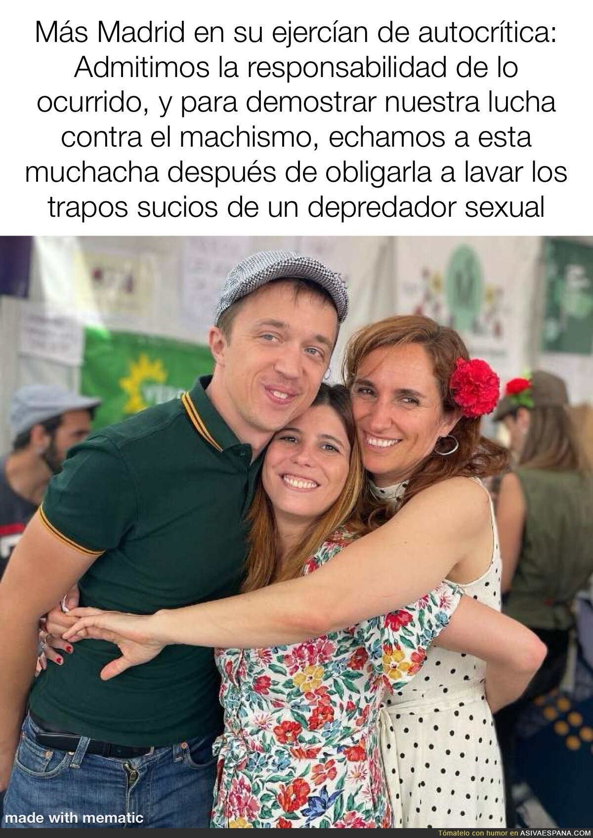 “Nuca que podría perder la presunción de inocencia en mi propio partido” :(