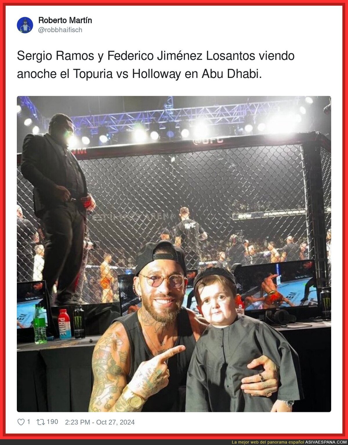 Dos grandes se han juntado