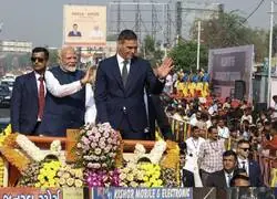 Surrealista el recibimiento de la India a Pedro S&aacute;nchez