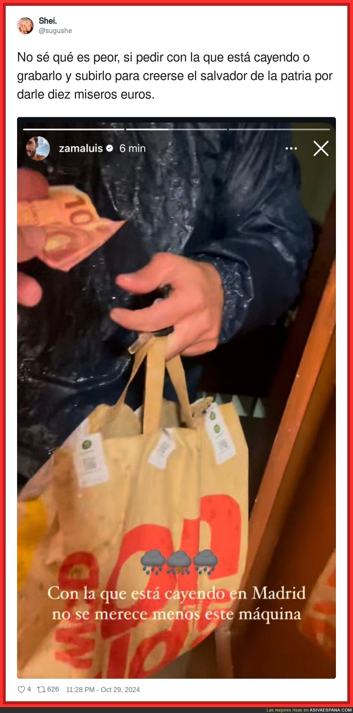Hay que ser mala persona