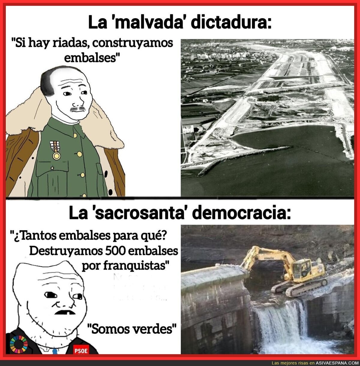 En un mundo de locos, el régimen que vela por sus ciudadanos es el malo, y el que vela por los intereses globalistas es el bueno