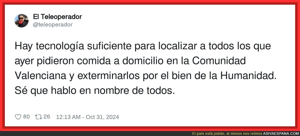 No hay que tener piedad con según que gente