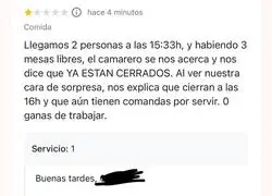 Muy buena respuesta a un cliente mal educado