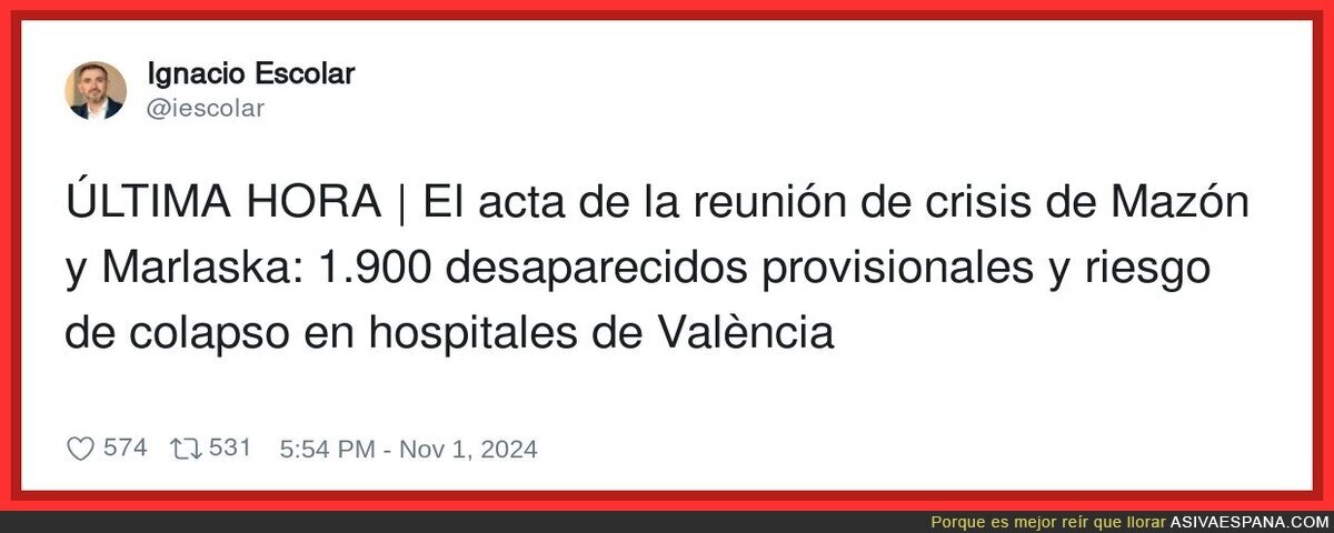 Liada extrema en Valencia