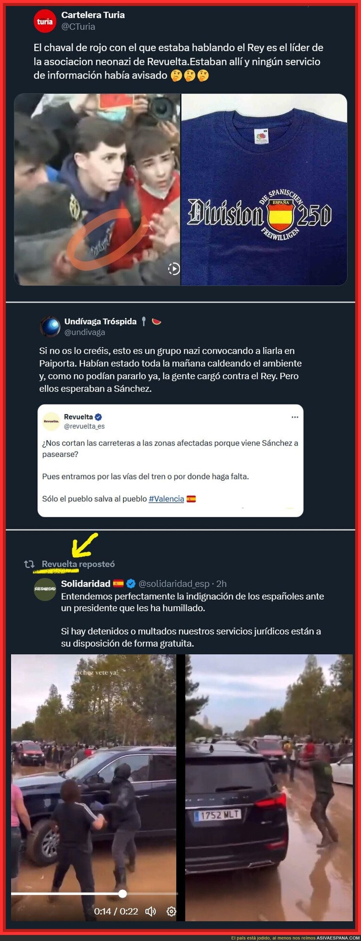 ¿Grupos Neonazis buscando follón? ¡Quien iba a imaginar!