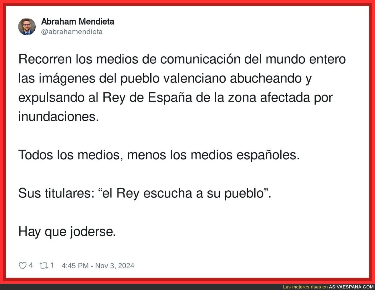 La clase de periodismo que hay en España