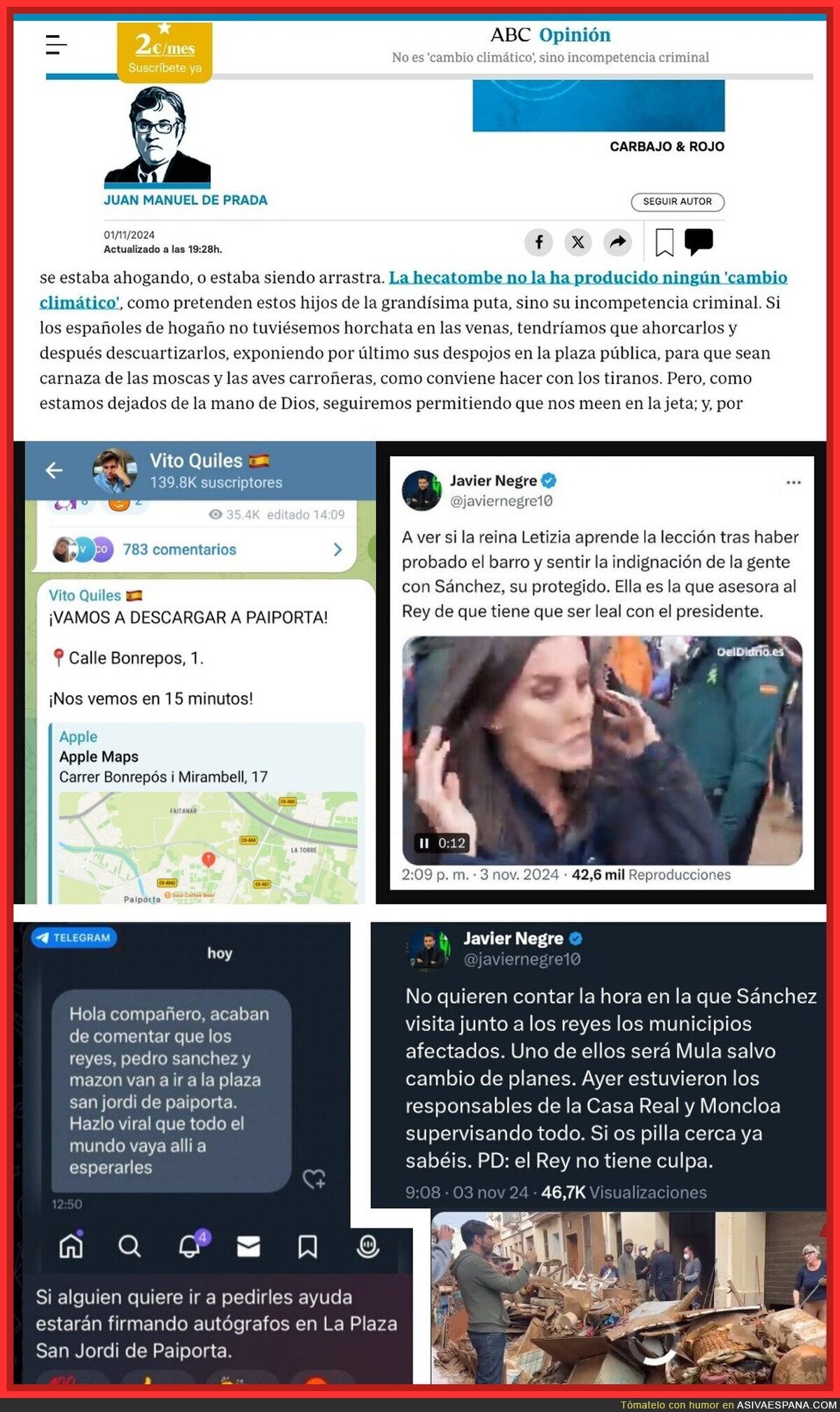 Un rapero en el truyo por injurias a la corona. Mientras, en el ABC: "tendríamos que ahorcarlos y descuartizarlos"