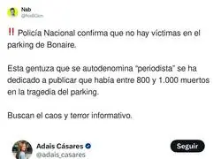 Hay que hacer algo con los que difunden bulos