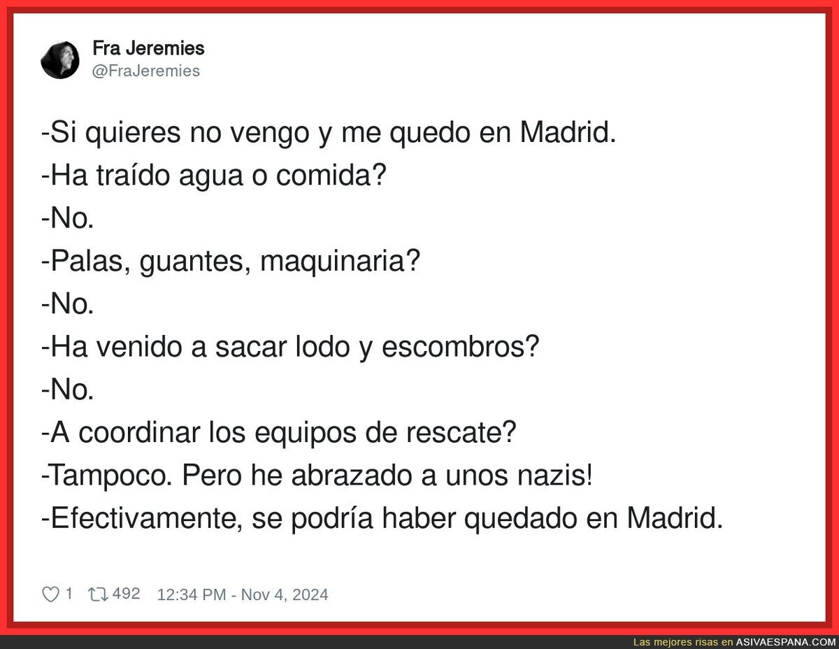 La visita del Rey a Paiporta