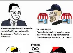 Seguro que gotea hacia abajo y nos beneficiamos todos... JAJAJAJAJAJA