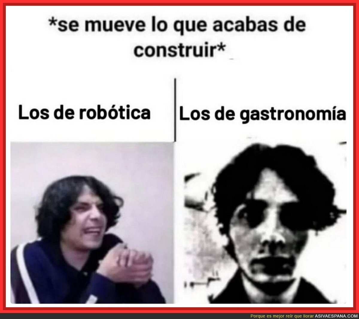 Profesiones con final muy diferente
