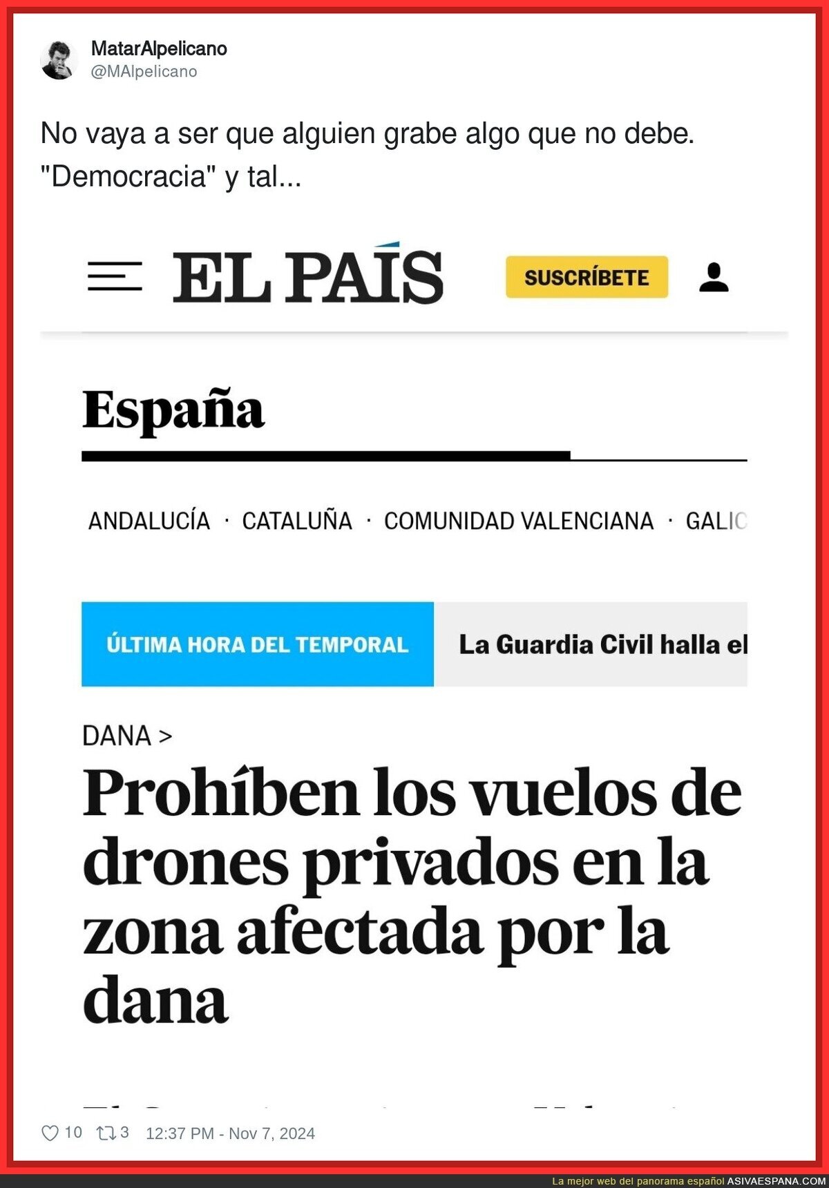 La libertad que hay en España