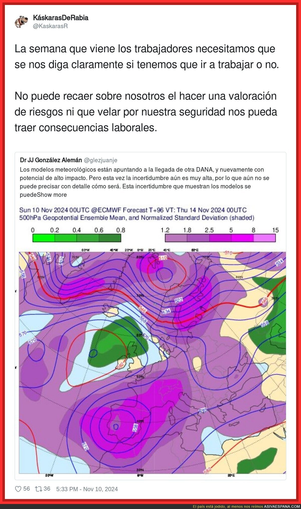 Hay que ir informando a Carlos Mazón con tiempo no vaya a ser que le pille comiendo