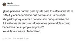 A una persona se le va a caer el pelo