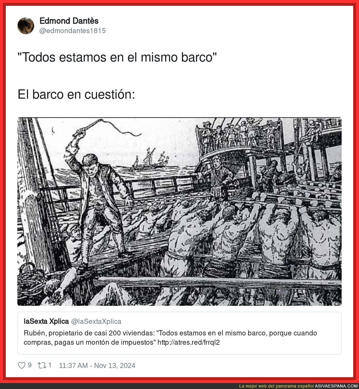 Te tienes que reír que diga eso alguien con casi 200 viviendas