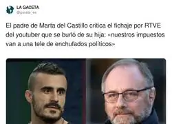 El padre de Marta del Castillo critica el fichaje por RTVE de Mr Jagger