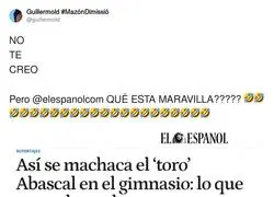 El periodismo de 'El Espa&ntilde;ol' con este titular sobre Santiago Abascal