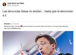 &Iacute;&ntilde;igo Errej&oacute;n se defiende con las denuncias falsas que tanto rechazaba de pol&iacute;tico