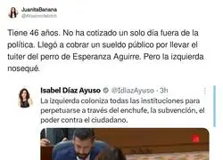 Ayuso est&aacute; para callarse una buena temporada
