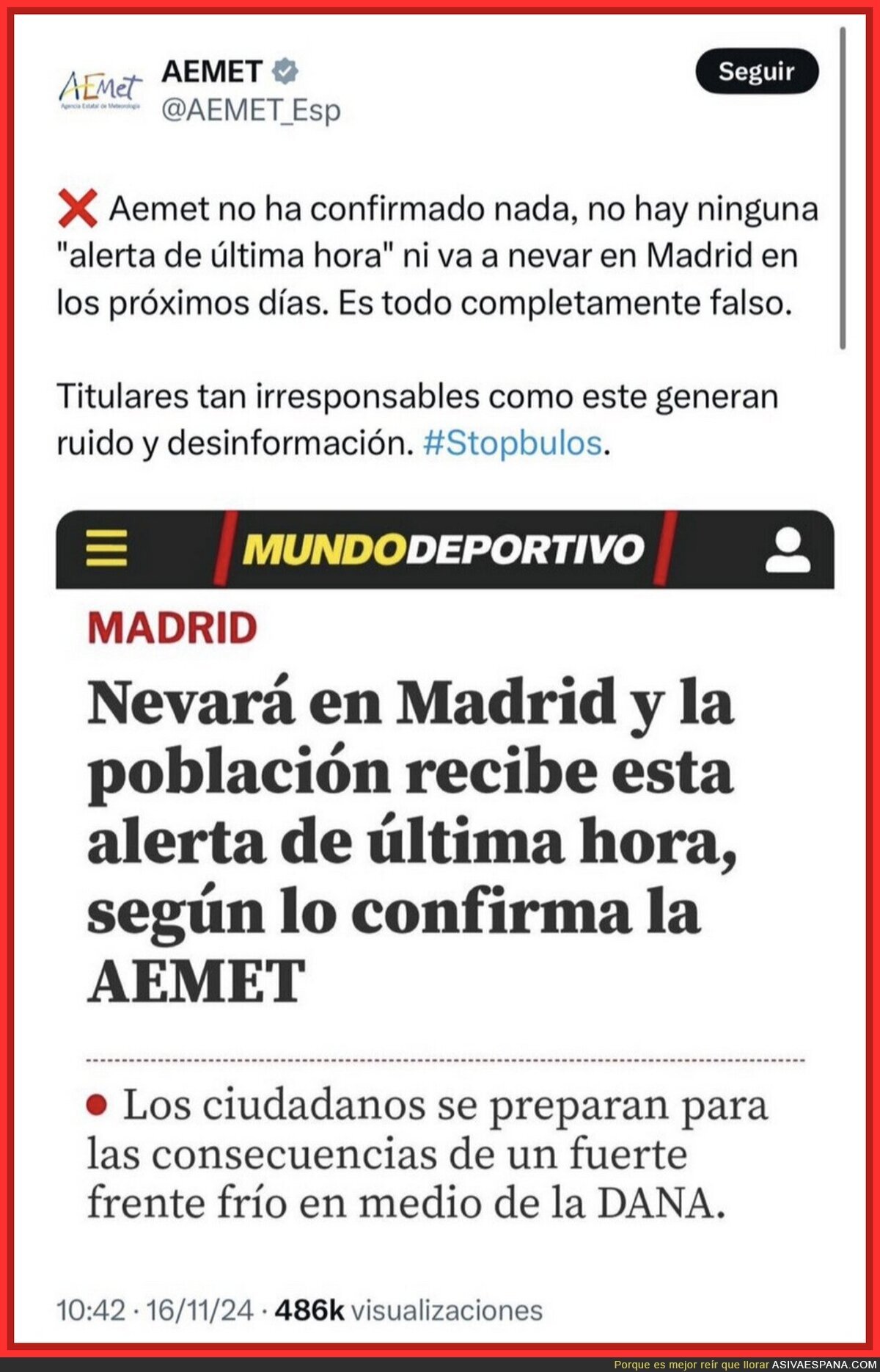 Así se inventa noticias el periodismo español alarmando a la población