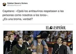 &iquest;Pero qu&eacute; dices Cayetano?