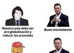 A Elon Musk le gusta esas pol&iacute;ticas