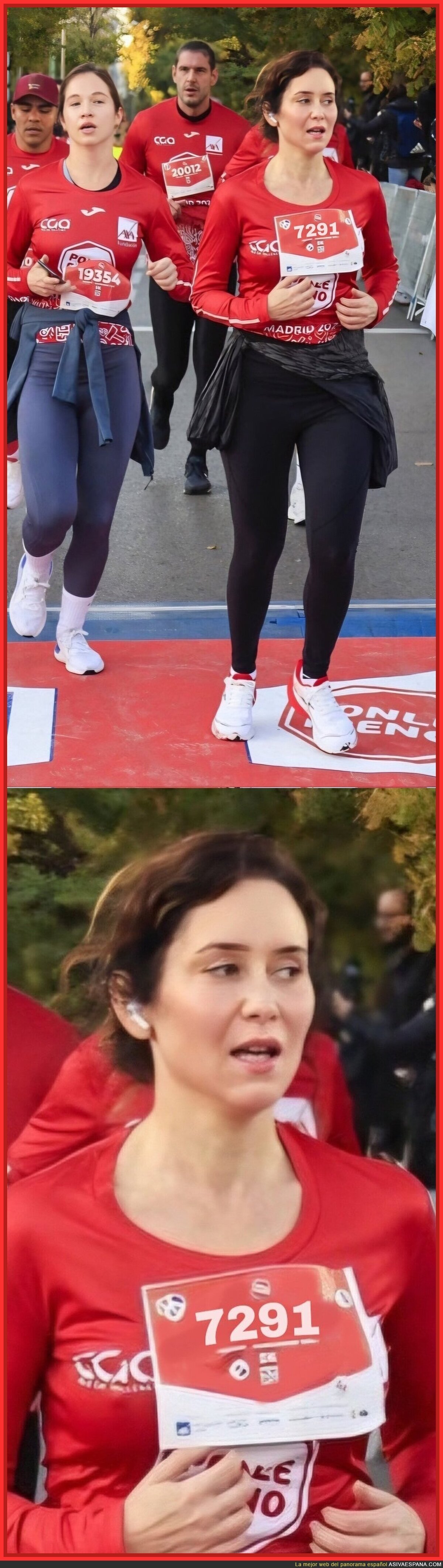 Un mal número de dorsal