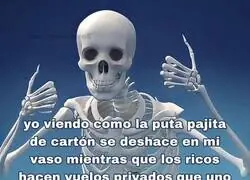 Que disfruten los ricos por mi