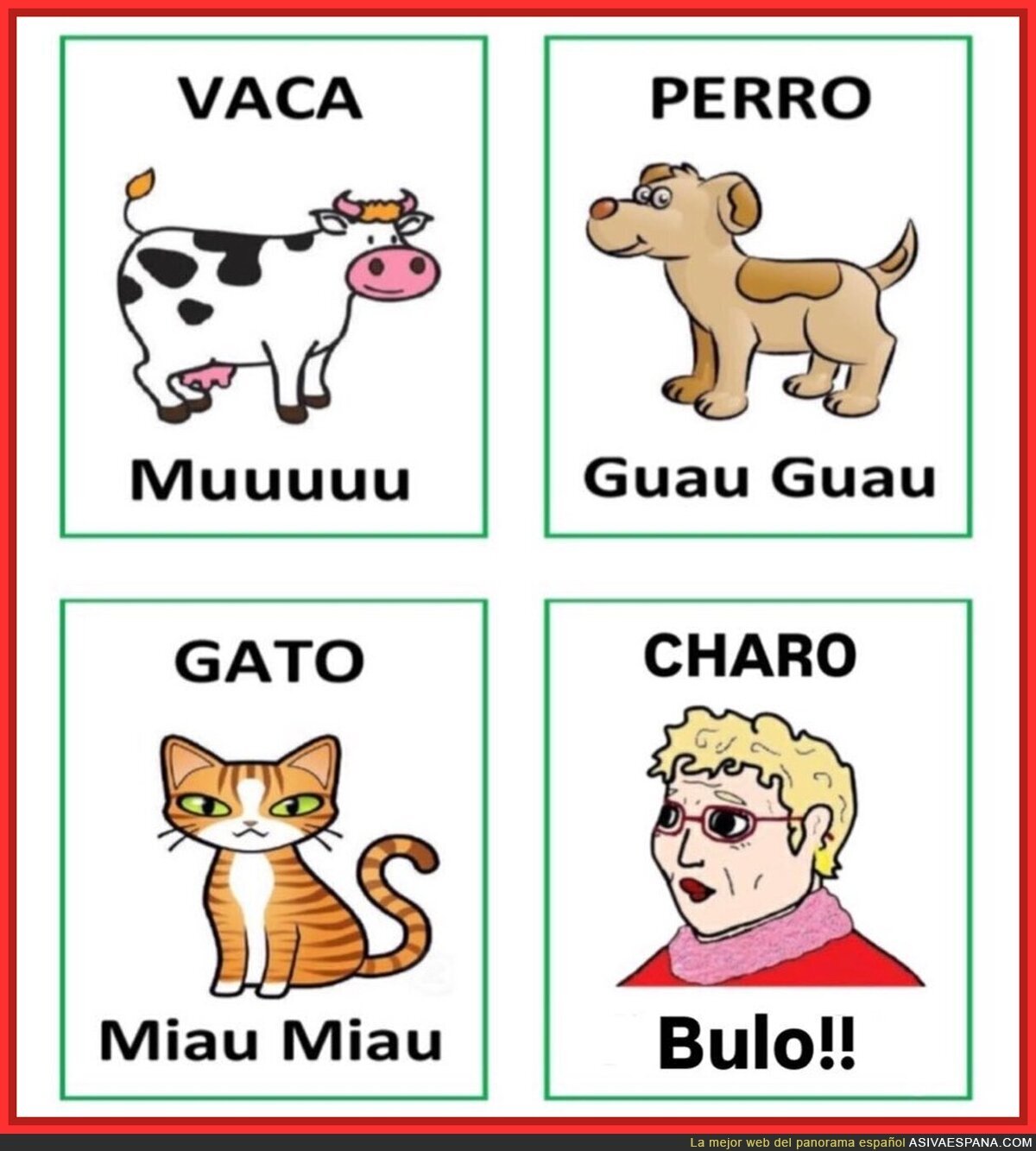 Los diferentes sonidos
